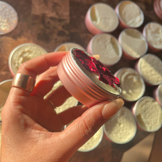 Heart Opener : Whipped Tallow Body Butter (Vanilla + Rose)