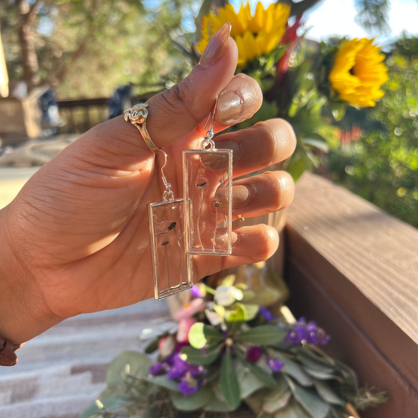 Mushroom Earrings