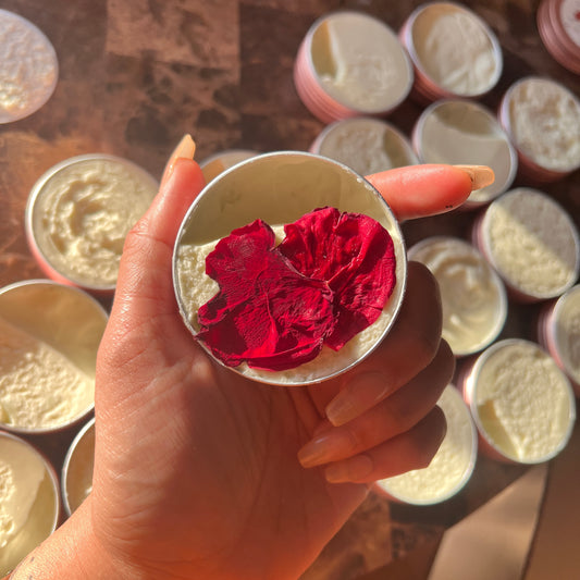Heart Opener : Whipped Tallow Body Butter (Vanilla + Rose)