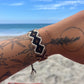 Woven Cotton Tie On Bracelets