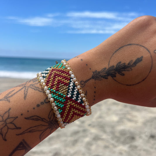 Beadwork Bracelet -- La Selva
