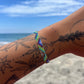 Beadwork Bracelet -- Vibrant Green