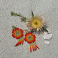 Beadwork Earrings -- Sun Rays