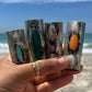 Silver + Stone Lighter Slips -- Navajo Made
