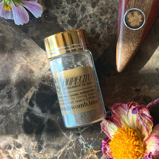 Hapecito -- White Rose Sacred Snuff // Kuripe (Applicator)