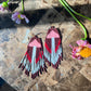 MushWOMB Beadwork Earrings -- Autumn