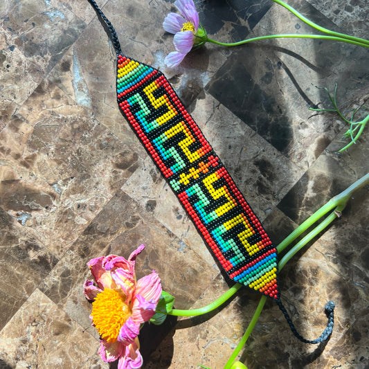 Beadwork Bracelet -- Balanced
