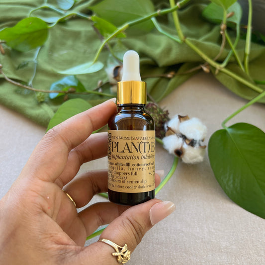 Plan(T) B: Queen Anne's Lace Tincture (w/ measured dropper)