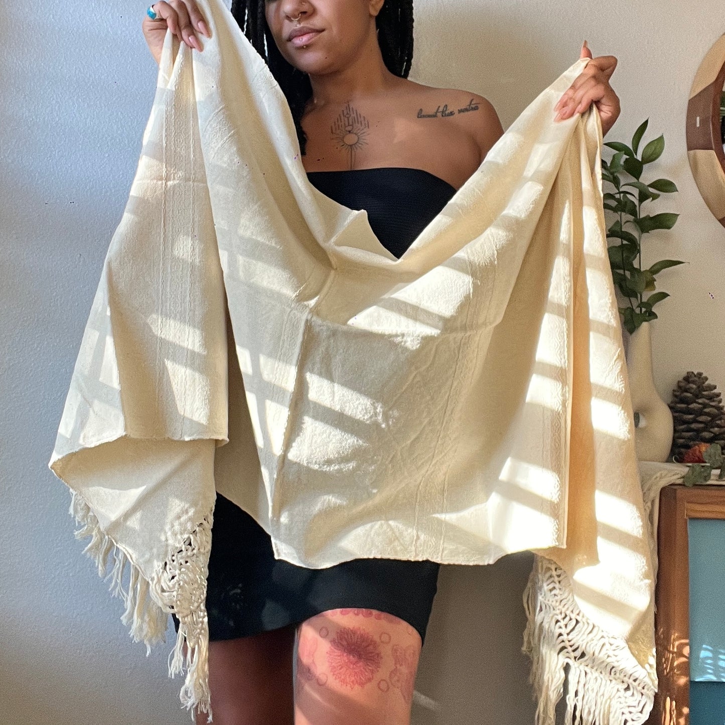 Rebozo (Handwoven Shawl from Oaxaca)